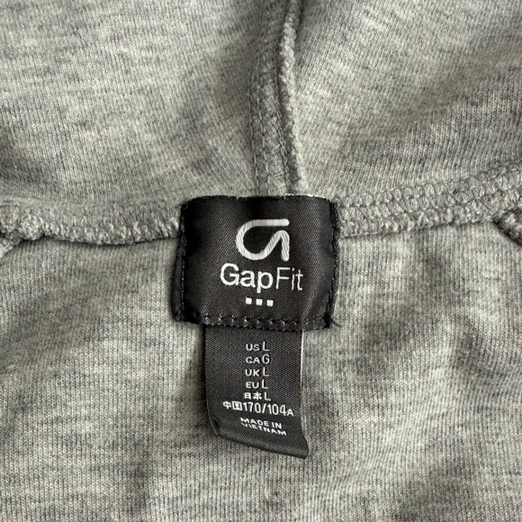 GAP Gray Hooded Sweatshirt - Picture 2 of 5